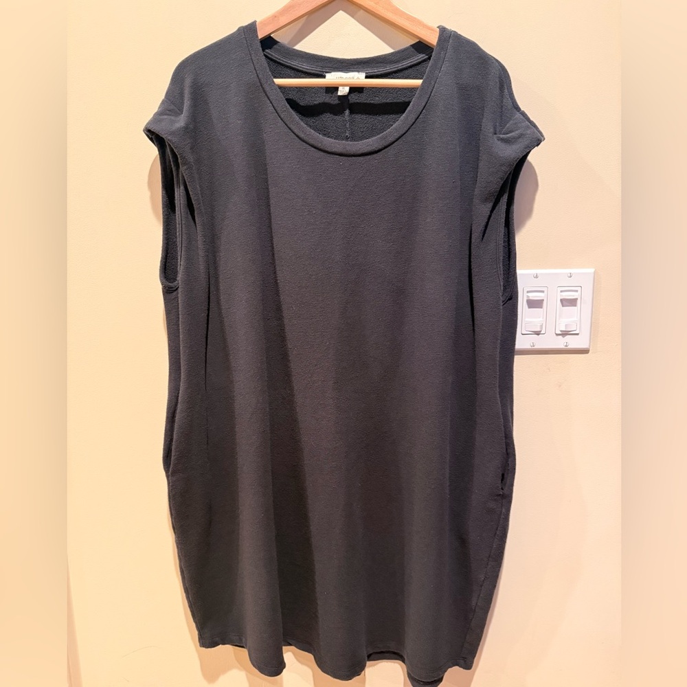 EUC Umgee Size XL Black Sleeveless Tunic Dress